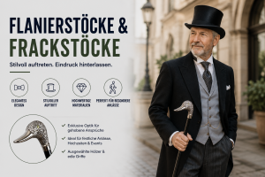 Flanierstöcke & Frackstöcke