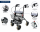 Rollator Actimo Basic Silber