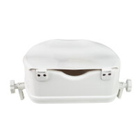 Toilettensitzerhöher Smart 10 cm mit Deckel