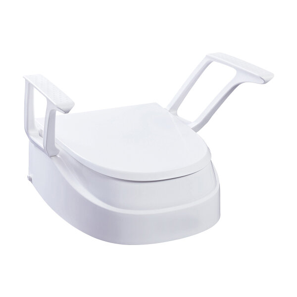 Toilettensitzerhöhung mit Armlehnen