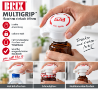 MultiGrip für Schraubverschlüsse