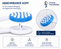 Eincremhilfe mit langem Griff – Lotion- und Cremeauftrager für Rücken, Beine & Füße