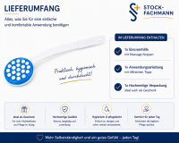 Eincremhilfe mit langem Griff – Lotion- und Cremeauftrager für Rücken, Beine & Füße