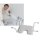 Badewannensitz mit Griffen – ergonomischer Wannenaufsatz
