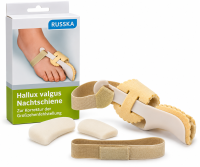 RUSSKA Hallux valgus Nachtschiene links – Universalgröße