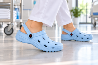Chung Shi DUX Clog Hellblau Gr. 39/40 M – Duflex