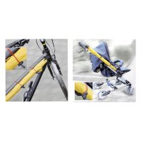 Euroschirm Haltersystem Holder-Set, rot / schwarz