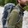 Trekking-Regenschirm light trek ECO, anthrazit, Taschenschirm, Griff aus Holz, Automatik, nachhaltig