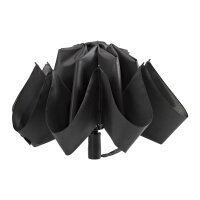 City-Regenschirm 32Z7, schwarz, Taschenschirm, öffnet und schließt umgekehrt, Automatik