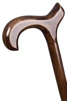 Gehstock Derbygriff braun 82 cm