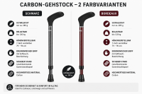 Gehstock Carbon