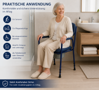 Toilettenstuhl RFM - feststehend