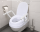Toilettensitzerhöhung 3-Fach mit Armlehnen