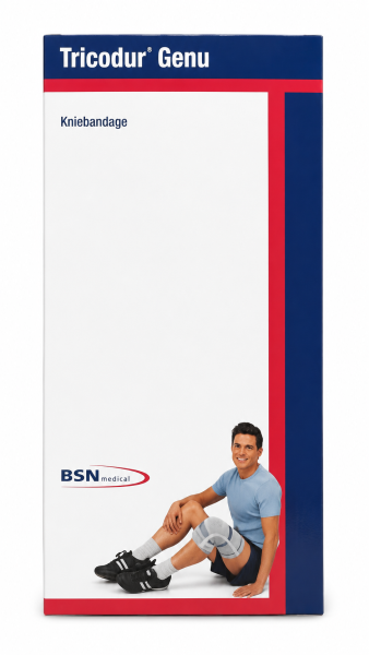 BSN Medical Tricodur Genu Bandage Gr.XL, weiß/blau