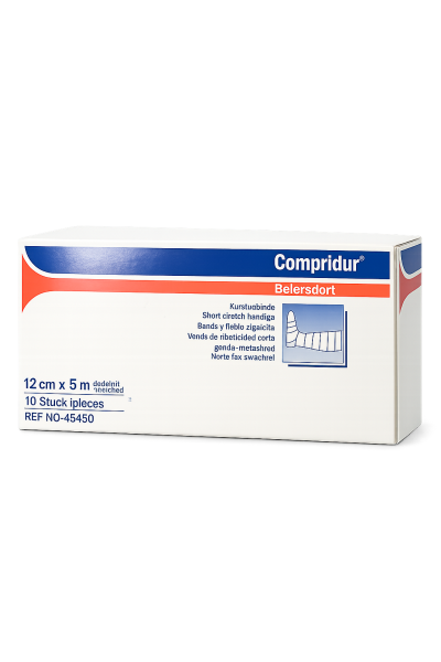 Beiersdorf Compridur 5m x 12cm Binde 45450, 10 Stück
