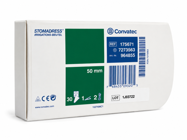 Stomadress Irrigationsbeutel 50mm transparent 30 Stk 964855