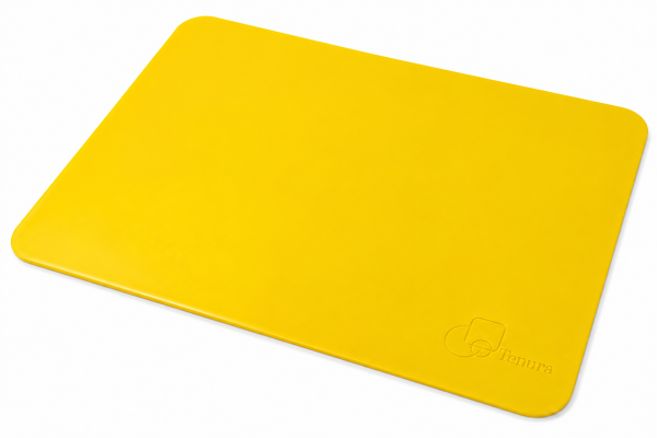 Tenura Anti-Rutsch-Unterlage 45,5 × 38,5 cm Gelb – rutschfeste Tischmatte