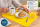 Tenura Anti-Rutsch-Unterlage 45,5 × 38,5 cm Gelb – rutschfeste Tischmatte