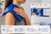 Colpac Vinyl Kühlpack Nacken (blau)