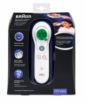 Braun No-touch & Stirnthermometer mit neuer Dual-Technologie NTF3000