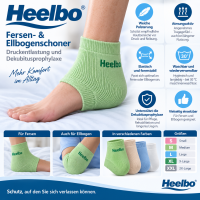 Heelbo Fersen- & Ellbogenschoner XL – Druckentlastung & Dekubitusprophylaxe