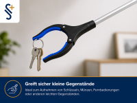 Greifhilfe Fix 56 cm – Ergonomische Greifzange mit Softgriff bis 1 kg