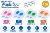 Silipos WonderSpur Soft Fersenschale Silikon blau –...