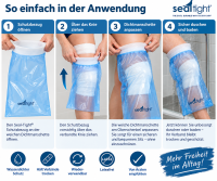 Seal-Tight Schutzbezug Knie Medium – wasserdichter Verbandschutz 20325