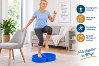 TOGU Aero-Step Blau – Balance- & Koordinationstrainer 46 × 32 cm