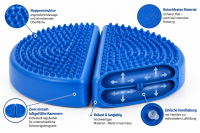 TOGU Aero-Step Blau – Balance- & Koordinationstrainer 46 × 32 cm