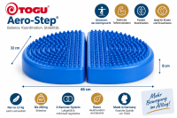 TOGU Aero-Step Blau – Balance- & Koordinationstrainer 46 × 32 cm