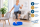 TOGU Aero-Step Blau – Balance- & Koordinationstrainer 46 × 32 cm