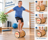Pedalo Pedasan 220 Bärenrolle – Balance- & Koordinationstrainer 22 cm