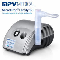 MPV Medical MicroDrop Family 1–3 Inhalationsgerät für Kinder