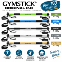 Gymstick Original 2.0 – Ganzkörper-Fitnessstab...