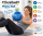 TheraBand Pilates Ball 22 cm Blau – Gymnastikball