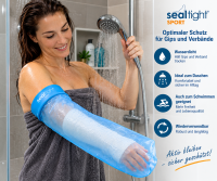 Seal-Tight Sport Schutzbezug Arm kurz 53 cm – Gips- & Verbandsschutz
