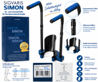 SIGVARIS SIMON X-Small – Anziehhilfe & Ausziehhilfe für Kompressionsstrümpfe