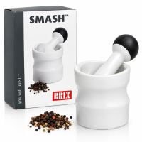 BRIX SMASH Porzellan-Mörser mit Stößel...
