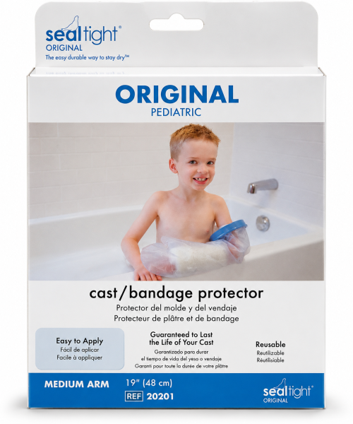 Seal-Tight Original Schutzbezug Arm Kinder Medium 48 cm – Gips- & Verbandschutz