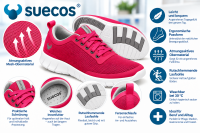 Suecos Alma Unisex Berufsschuh – Arbeitssneaker in...