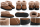 RUSSKA Fellschuhe mit fester Sohle Beige Gr. 37 – warme Hausschuhe