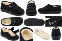 Liromed 476-3011 Verbandschuh Schwarz Gr. 40 Weite L...