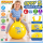 GYMNIC Oppy 5 Hüpfball Gelb Ø 50 cm – Kinder ab 6 Jahren