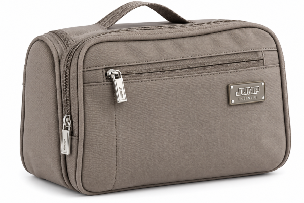 JUMP Toledo 2.0 TL07 Kulturbeutel Mastic – Reise-Kosmetiktasche