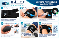 CT-Pro Kälte-Kompressions-Therapie Oberschenkel mit Handpumpe
