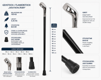 Flanierstock Golfschläger