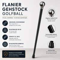 Flanierstock Golfball