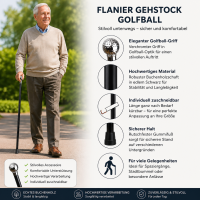 Flanierstock Golfball