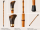 Flanierstock Bambus Horn